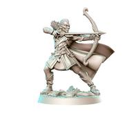TYL Unique 3D Feydhil Fantasy Unpainted Miniature for War Gaming | RPG Scale Figures, Detailed Tabletop Board game Accessories | Realistic Dnd Miniatures (32mm)