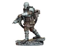 TYL Unique 3D Morior Shocktrooper Fantasy Unpainted Miniature for War Gaming | RPG Scale Figures, Detailed Tabletop Board game Accessories | Realistic Dnd Miniatures (32mm)
