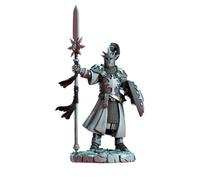 TYL Unique 3D Sir Declinse Fantasy Unpainted Miniature for War Gaming | RPG Scale Figures, Detailed Tabletop Board game Accessories | Realistic Dnd Miniatures (32mm)
