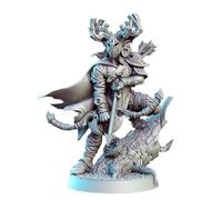 TYL Unique 3D Sureflight - Elf Archer Fantasy Unpainted Miniature for War Gaming | RPG Scale Figures, Detailed Tabletop Board game Accessories | Realistic Dnd Miniatures (32mm)