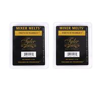 Tyler Candle Company 14071 French Market 1.9 Ounce Scented Mixer Wax Melt Cubes for Tart Burner, Pack of 2