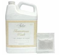 Tyler Candle Glamorous Wash Diva Half Gallon (64 OZ) Laundry Detergent/with Glamorous Sachet Single Pouch