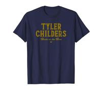 Tyler Childers - Rustin' Type T-Shirt, Men, Navy Blue, 6X-Large