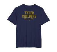 Tyler Childers - Rustin' Type T-Shirt, Men's Big and Tall, Navy Blue, 3X Tall