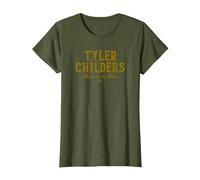 Tyler Childers - Rustin' Type T-Shirt, Women, Olive Green, Small