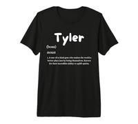 Tyler Definition Personalized Name Custom Costume for Tylers Premium T-Shirt