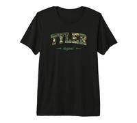 Tyler Design College Texas Camouflage Premium T-Shirt