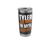 Tyler Personalized Name The Man The Myth The Legend Stainless Steel Insulated Tumbler