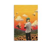 Tyler Poster The Creator Flower Boy Poster Wall Art Decor Painting Canvas for Living Room Bed Room Poster12x18inch(30x45cm) Unframe-style