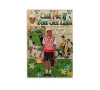 Tyler Poster The Creator Rapper Call Me If You Get Lost Comic Vintage Poster Decorative Painting Canvas Wall Posters And Art Picture Print Modern Family Bedroom Decor Posters 16x24inch(40x60cm)