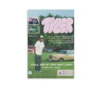 Tyler Poster The Creator Rapper Music Collage Music Posters for Room Aesthetic Canvas Wall Art Bedroom Decor08x12inch(20x30cm)