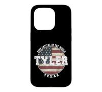 Tyler Texas, Vintage American flag Case for iPhone 15 Pro