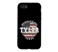 Tyler Texas, Vintage American flag Case for iPhone SE (2020) / 7/8