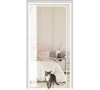 tylxayoxa Cat Gate, Balcony Door, Pet-resistant, Mesh Gate Door, Thickened Cat Protection Gate, Fly Screen For Living Room, Bedroom, Kitchen, Terrace, Dog, Cat, Scratch-resistant Gate Door(100x220cm)