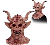 tylxayoxa Devil Halloween Headgear One-piece Red Horn(A)