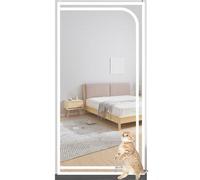 tylxayoxa Reinforced Cat Screen Door 90 X 220 Cm, Heavy-duty, Pet-safe Fly Screen Door With Double-sided Zipper, Prevents Dogs And Cats From Getting Out Of The House, Bedroom, Living Room(90x220cm)