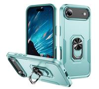 TYLYJSU Drop Proof Case for Iphone17pro Max/17/17Pro/17Air, Military Grade Shockproof Protection 360°Spin Stand Soft Hard Combination Magnetic Cover,Green,17Air