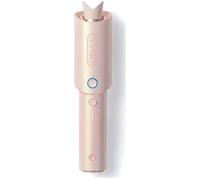 TYMO CurlGo Cordless Automatic Curling Iron, Portable Hair Curler, Beach Waves Curling Wand, 3 Temp Settings, Rechargeable & Dual Voltage, Pink, HC520P, Valentine's Day Gift, Top Gift Picks