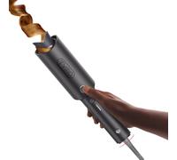 TYMO Hair Curler Automatic Rotating - CURLPRO, Beach Waves Curling Wand, Anti-Scald Curling Iron, Portable 500 Million Ionic, Dual Voltage & Lightweight for Travel, Ceramic Coating, Gray 1.25 inch