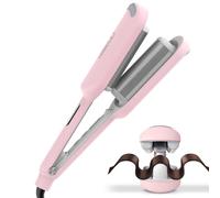TYMO ROVY Hair Waver Crimper - Beach Waver Hair Curler, Deep Waver Curling Iron, Ionic Curling Wand with Ceramic Tourmaline Barrel for Women,