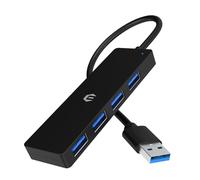 Tymyp Ultra Slim 4-Port USB 3.0 Splitter Hub for Mac Pro/Air, iMac Pro, Mac Mini/Pro, Dell, HP, Surface Pro, Notebook PC, Tesla Model 3