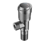 TYMYW Brass Wall Mounted Angle Shut Off Valve G1/2 Hot and Cold Angle Valve for Toilet, Kitchen, Bathroom