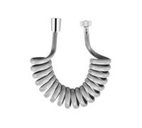 TYMYW Shower Hose Replacement Shower Hose Retractable Shower Hose Spiral Hose Spring Flexible Shower Hose for Spray Gun Faucet Bidet,Grey,118.11In