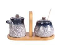 TYMYYS Cream and Sugar Set for Coffee Bar, Creamer and Sugar Sets, Sugar Bowl and Creamer Set, Gradient Coffee Serving Set-c-Milk jug and Sugar jar