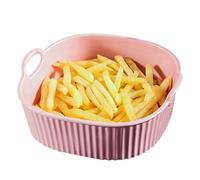 TYMYYS Rectangular Lasagne Pan With Handle, Small Ceramic Bakeware Pan For 1 Person, Porcelain Baking Dish Oven Proof-Pink-650ml, 18x16.5x5.5cm, FK2BCC222KRC22K