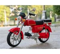 TYNBV Motorbike Collectible Model 1:10 For H-ONDA JiaLing JH-70 Die-casting Motorcycle Model Collection Hobby Toy Gift Off-road(Black- Silver)