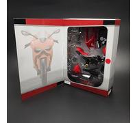 TYNBV Motorbike Collectible Model 1:12 for Ducati 1199 Panigle S Assembled Version Motorcycle Model Toy Vehicle Collection Shork-Absorber