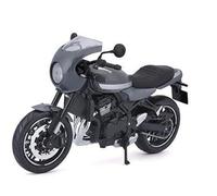 TYNBV Motorbike Collectible Model 1:12 Motorcycle Simulation Gift Collection Value Display For Kawasaki Z900RS For CAFE(Grey)