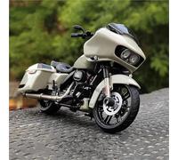 TYNBV Motorbike Collectible Model 1:18 For Harley For Davidson 2018 CVO Road Glide Static Die Casting Model Alloy Toy Collection Motorcycle(Beige)