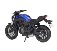 TYNBV Motorbike Collectible Model Diecast Motorcycle Model With Base Toy Gift 1:18 For Y-AMAHA Mt-07 Mt07 Mt 07 2018 Collection Ornaments Gifts