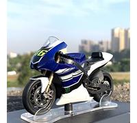 TYNBV Motorbike Collectible Model For Y-AMAHA GP M1 Motorcycle Diecast Toy 11.5cm Model Birthday Gift Toys Collection 1/18