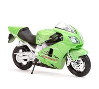 TYNBV Motorbike Collectible Model Motorcycle Model For Kawasaki H2 R For Ninja ZX-10R ZX-12R ZX-9R ZX-14R Static Die Cast Vehicles Hobbies Birthday Gift 1/18(Light green)
