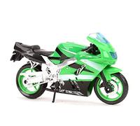 TYNBV Motorbike Collectible Model Motorcycle Model For Kawasaki H2 R For Ninja ZX-10R ZX-12R ZX-9R ZX-14R Static Die Cast Vehicles Hobbies Birthday Gift 1/18(Green)