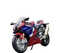 TYNBV Motorbike Collectible Model Motorcycle Toys Collection For H-ONDA CBR1000RR-R Fireblade Alloy Model Birthday Gift 1:12(Black- Silver)
