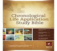 Tyndale Chronological Life Application Study Bible-NLT Hardback Book Tyndale Multicolor