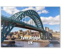 Tyne Bridge at Newcastle, Fridge Magnet