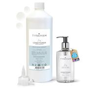 TYNEHAM Joy Natural Hair Conditioner 1000ml Refill Bottle - Hydrating Conditioner for Women, Cruelty-Free Daily Formula for Dry Hair, Vegan with Essential Oils, Refillable Pump, Made in England