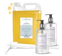 TYNEHAM Joy Natural Hair Shampoo 5000ml Refill Bottle - Hydrating Shampoo for Women, Cruelty-Free Daily Cleansing Hair Wash, Vegan Cleanser with Essential Oils, Refillable Container, Made in England