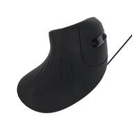 Tynerza Wired Ergonomic Silent Mouse, Vertical USB Wired Optical Mouse, 1200/2400/3200 DPI Portable Corded Office Mice for PC Computer Laptop Notebook, Reduces Right Hand/Wrist Pain - Not for Gaming