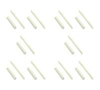 Tynmoel 10Set Bone Bridge Saddle and Nut for 6 String Acoustic Guitar