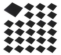 Tynmoel 180 Pcs Sound Insulation Board Sound Insulation Studio Foam,for Wall Sound Insulation Board,for Home Studio,2.5x30x30cm