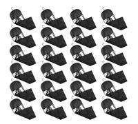 Tynmoel 24PCS Hair Extension Holder Wig Storage for Multiple Wigs Holder Wig Bags Storage with Hanger Hair Extension Storage