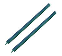 Tynmoel 2X Aquarium Fish Tank Bubble Air Stone Bar OXygen Pump Green+Blue 16 inch