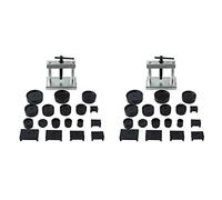 Tynmoel 2X Desktop Watch Case Press 18 Dies Watch Front Back Case Cover Screw Press Presser Close Watchmakers Repair