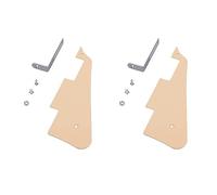 Tynmoel 2X Guitar Pickguard Cream Single Ply Guard Plate Pickguard for LP Guitar Parts