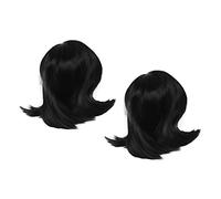 Tynmoel 2X Short Front Wigs Brazilian Hair Wig with Pre Plucked Hairline